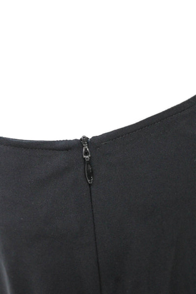 Wolford Women Dress Pants Gray Polyamide Zip Inseam 32 Size 10