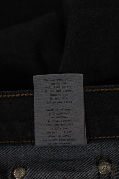 Rag & Bone Womens Skinny Blue Cotton Jeans Size 28