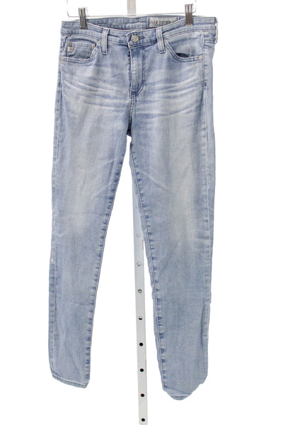 AG Adriano Goldschmied Women Skinny Blue Denim Jeans Size 28