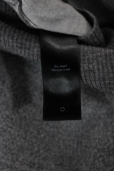 Rag & Bone Women Pullover Striped Gray Marino Wool Crew Neck Size 2XS