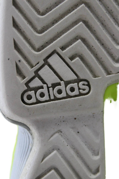 Adidas Womens Ultra Boost Running Sneakers White Neon Yellow Size 9