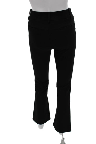 Conceited Women Dress Pants Black Rayon Pull On Solid Size S