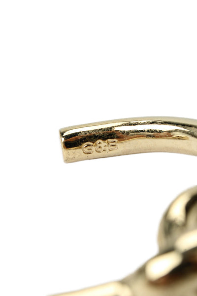 Giles & Brother Womens Gold Tone Archer Cuff Bracelet