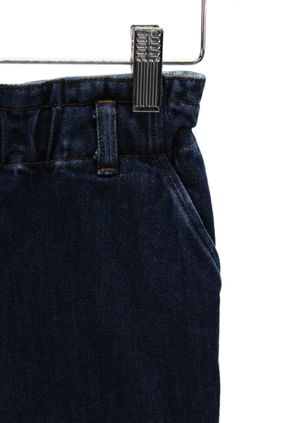 Bonpoint Childrens High Rise Skinny Leg Jeans Blue Size 8
