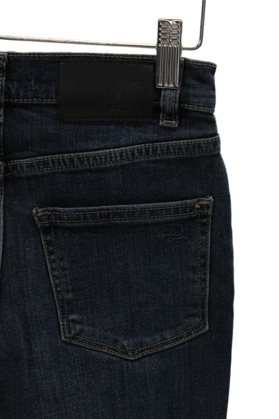 DL1961 Childrens Boys Zane Super Skinny Leg Jeans Blue Cotton Size 8