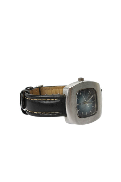Ricoh Japan Mens Vintage Stainless Steel Atlas TV Automatic Watch 37mm