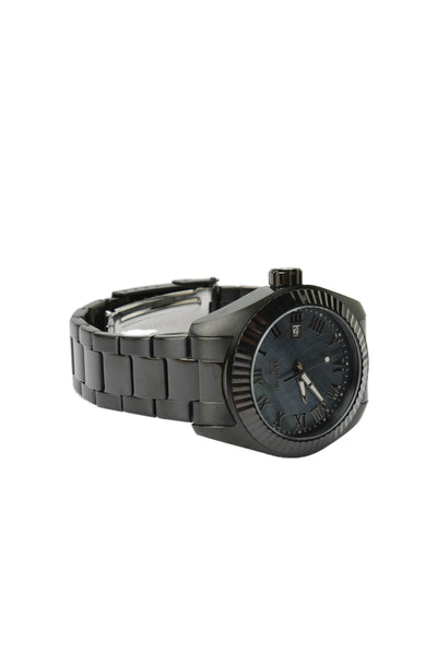 Invicta Womens Black S Steel Oyster Dial Lady Angel 44277 Quartz Watch 40mm