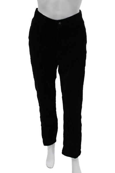 Lauren Jeans Company Womens Dress Pants Black 98% Cotton Size 4