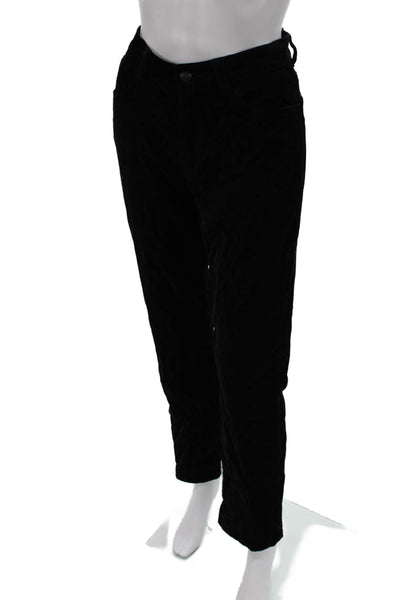 Lauren Jeans Company Womens Dress Pants Black 98% Cotton Size 4