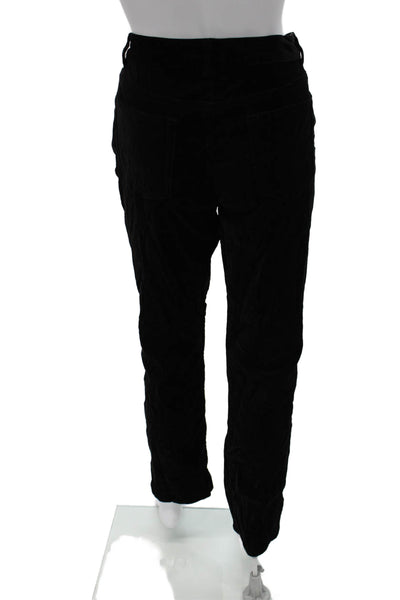 Lauren Jeans Company Womens Dress Pants Black 98% Cotton Size 4