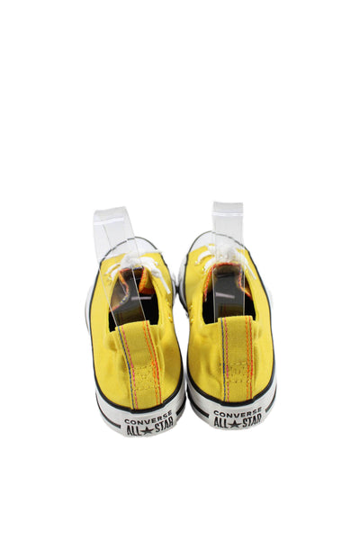 Converse Womens Low-Top Lace-Up Casual Sneakers Yellow Size 7