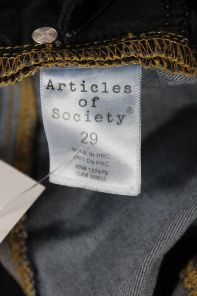 Articles of Society Womens Skinny Blue Jeans Maternity Size 29