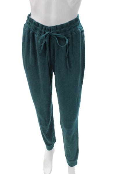Kit And Ace Women Green Jogger Pants Drawstring Waist Size S