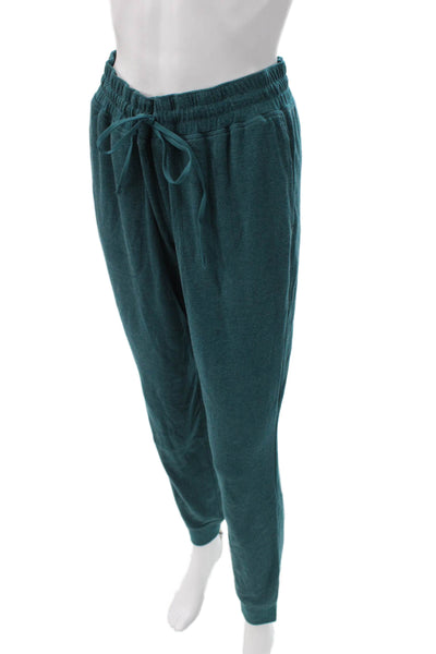 Kit And Ace Women Green Jogger Pants Drawstring Waist Size S
