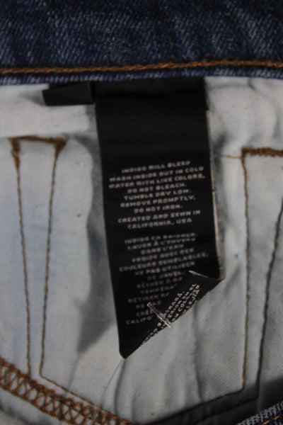J Brand Mens Skinny Jeans Blue Cotton Button Size 31