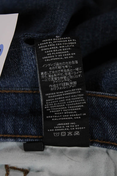 J Brand Mens Skinny Jeans Blue Cotton Button Size 31