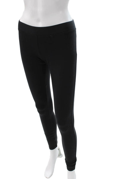 Hatch Womens Ankle Leggings Black Nylon Solid Size 1
