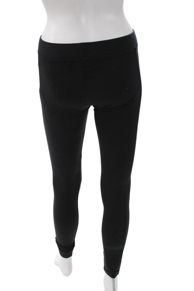 Hatch Womens Ankle Leggings Black Nylon Solid Size 1