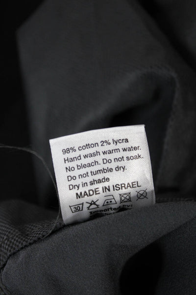 Flog Womens Cargo Pants Gray Pull On Cotton Size 26
