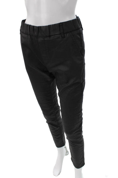 Flog Womens Chino Pants Black Cotton Size 26