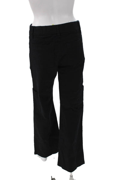 Flog Womens Cargo Black Cotton Pants Size 26