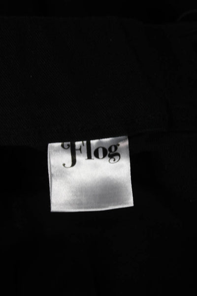 Flog Womens Cargo Black Cotton Pants Size 26