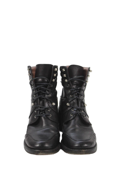 Tabitha Simmons Womens Leather Lace Up Ankle Boots Black Size 36 6