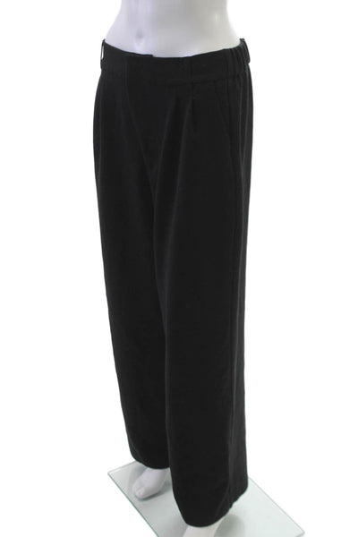 Steve Madden Womens Cropped Black Pull On Pants Size M