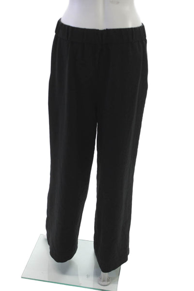 Steve Madden Womens Cropped Black Pull On Pants Size M
