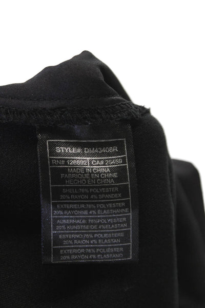 Steve Madden Womens Cropped Black Pull On Pants Size M
