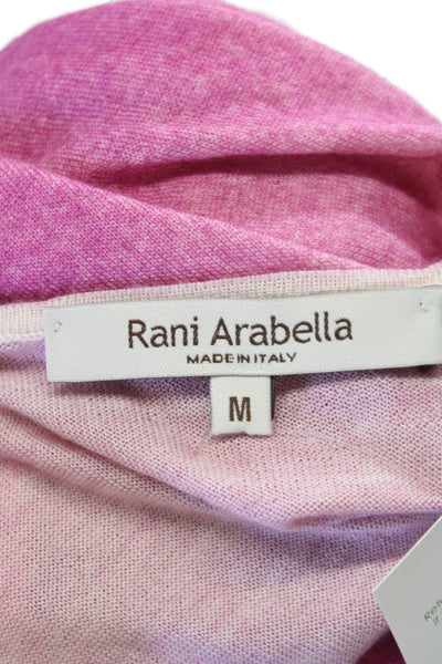 Rani Arabella Women Basic Sleeveless Tank Cashmere Pink Scoop Neck Size M