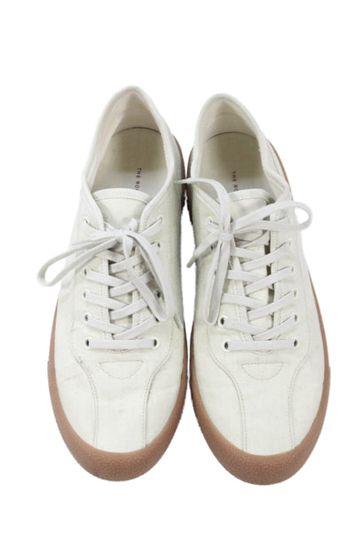 The Row Mens Low Top Lace Up Walking Sneakers Beige Size 41 11