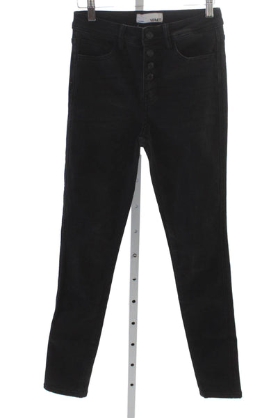 Vervet Womens Skinny Black Jeans Size 25