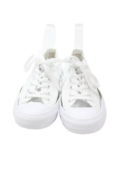 Converse Womens All Star Lace Up Low Top Sneakers White Size 38 8