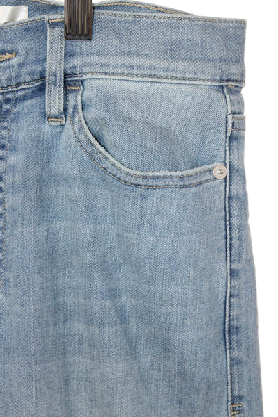 Frame Womens Wide Leg Jeans Blue Cotton Mid Rise Inseam 31 Size 25