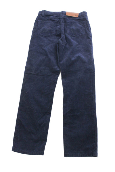 Vineyard Vines Boys Solid Corduroy Pants Navy Size 12