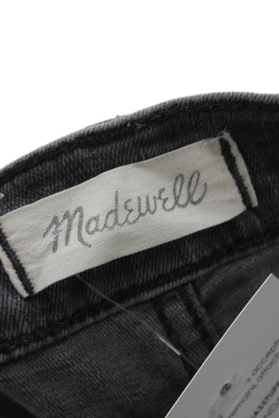 Madewell Women Skinny High Rise Gray Jeans Size 29