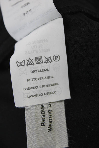 J Crew Womens Black Wool Dress Pants Zip Closure Size 12
