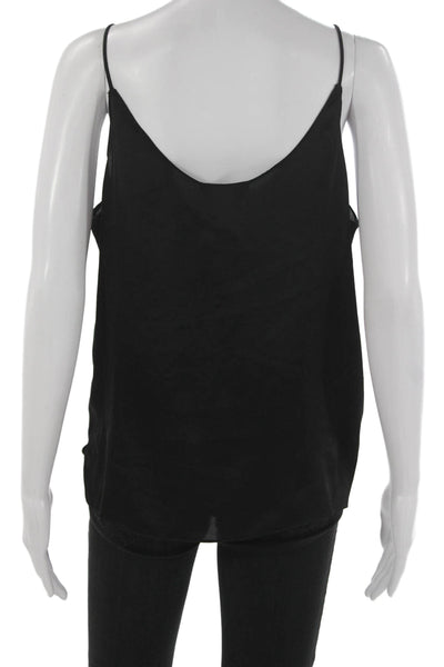 Bailey 44 Women Black V-Neck Camisole 100% Polyester Solid Spring Size L