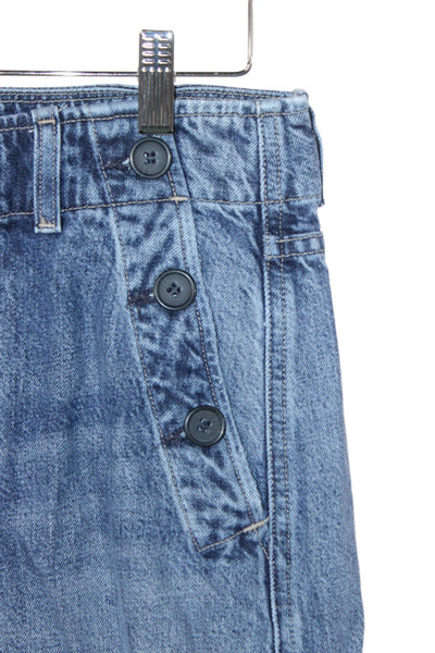 Citizens of Humanity Womens Wide-Leg Blue Jeans High Rise Lyocell Size 25