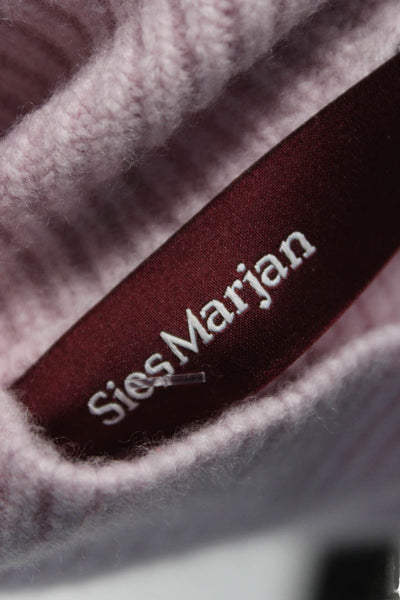 Sies Marjan Womens Wool Turtleneck Pullover Pink Long Sleeve Size S