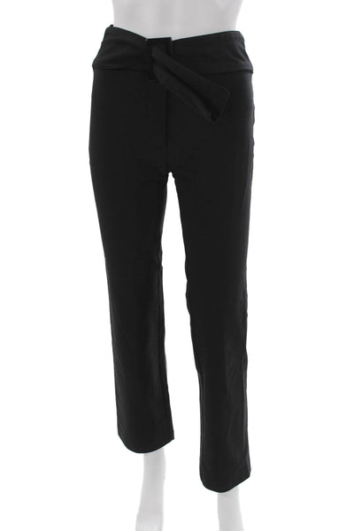 Avenue Montaigne Womens Black Dress Pants Pull On Size 0