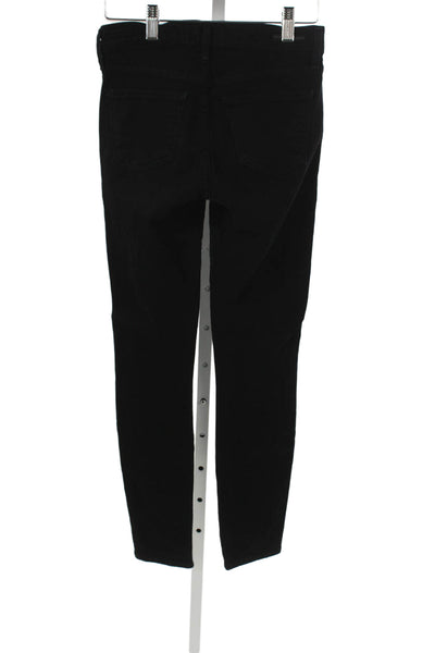 Citizens of Humanity Women Skinny Black Mid Rise Cotton Jeans Size 25
