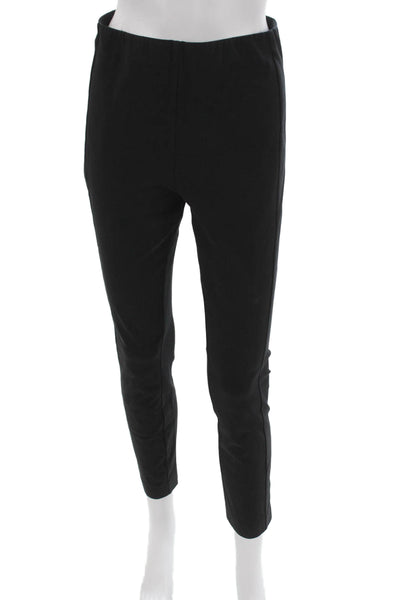 Rag & Bone Women Ankle Pants Black Cotton Zip Inseam 27 Size 6