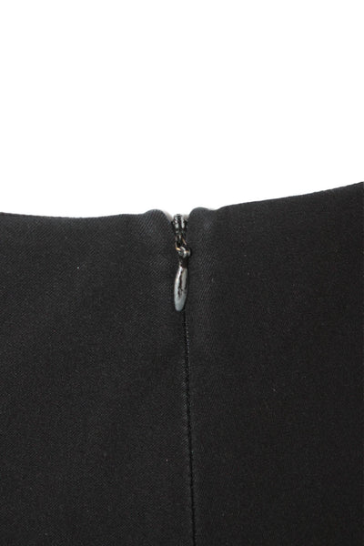 Rag & Bone Women Ankle Pants Black Cotton Zip Inseam 27 Size 6