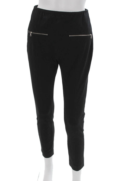 Rag & Bone Womens Ankle Leggings Black Cotton Blend Size 6