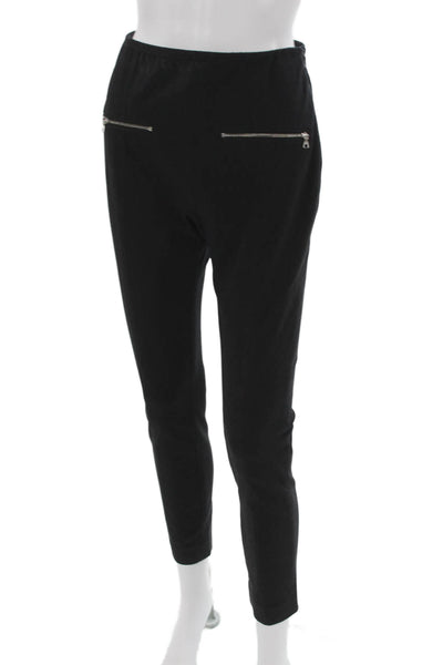 Rag & Bone Womens Ankle Leggings Black Cotton Blend Size 6