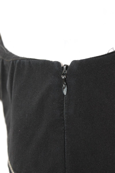 Rag & Bone Womens Ankle Leggings Black Cotton Blend Size 6