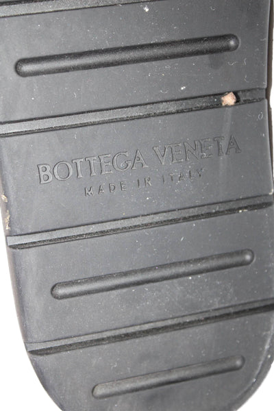Bottega Veneta Womens Shearling Lined Puddle Slingbacks Flats Black Size 39 9