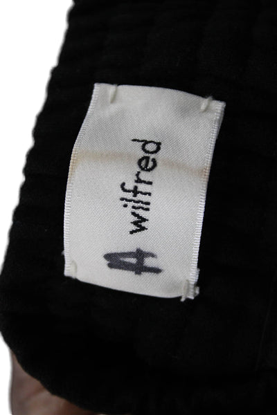 Wilfred Women Black Dress Pants Recycled Polyester Pull On Inseam 31 Size 0